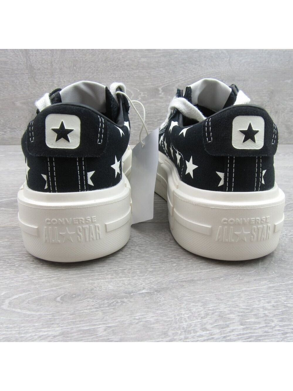 Converse CTAS Cruise Archive Stars OX  Women's Size 8 Black Shoes NEW - Picture 8 of 14